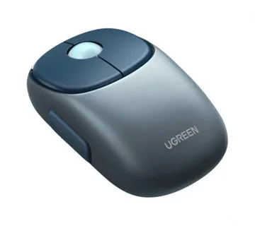 UGREEN FUN+ MU102 bežični miš, 4000 DPI, bluetooth, USB-C punjenje, plavi - Umag