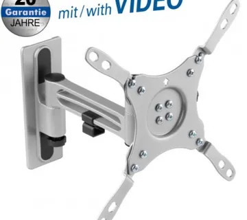 Transmedia TV wall mount for motorhomes caravans, 13"-43", 236mm - Umag
