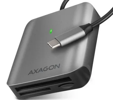 Čitač pametnih kartica AXAGON CRE-S3C SUPERSPEED USB-C UHS-II READER - Umag