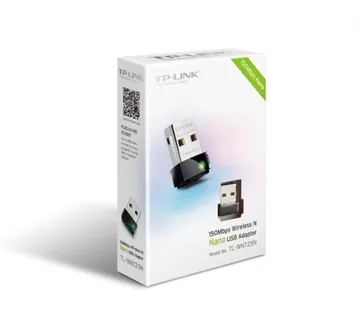 TP-Link TL-WN725N, WLAN nano USB adapter, 150Mbps - Umag