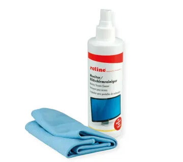 Roline sredstvo za čišćenje TFT monitora sa Microfiber krpicom (250ml) - Umag
