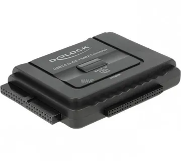DeLOCK Converter USB 3.0 to SATA / IDE 40P / 44P IDE, USB adapter (with backup function) - Umag