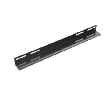 NaviaTec L profil (L Bracket) za 450mm duboki ormar, crni, 1 par - Umag