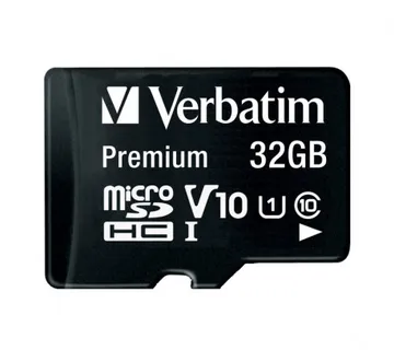 Verbatim memorijska kartica Premium Micro SDHC 32GB Class 10 + adapter - cover