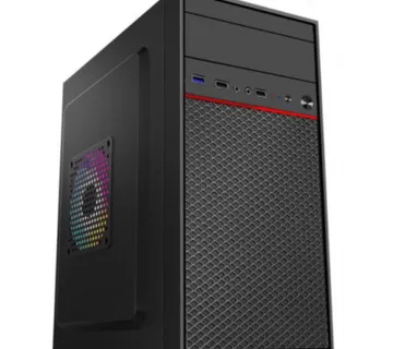 NaviaTec S170-10 Mini Tower mATX PC Case 2x USB2.0, 1x USB3.0, No PSU - Umag