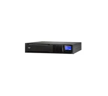 Fortron Source UPS Champ Rack - IEC 3000VA/2700W, On-line double conversion, USB, RS-232, IEC C13x6, 6×9Ah, LCD - Umag