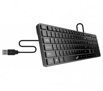 Genius SlimStar Combo 126, tipkovnica+miš, USB - Umag