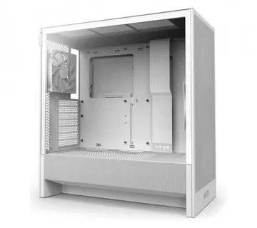 NZXT H5 Flow 2024, bijelo bez napajanja, ATX - Umag