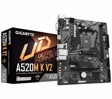 Gigabyte GA-A520M-K V2,AM4,S3, U3, mATX - Umag