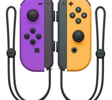 SWITCH JOY-CON PAIR neon purple/neon orange - Umag