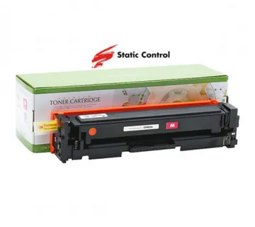 Toner Static Control HP Canon CF403A Magenta - Umag