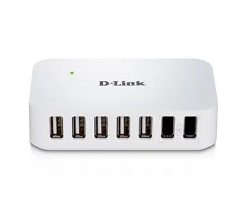 D-LINK 7xUSB2.0 7port USB Hub - Umag
