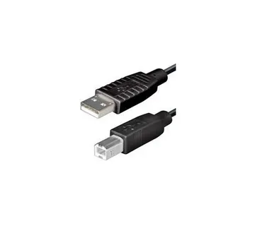 NaviaTec USB 2.0 A muški na B muški kabel, 3m, crni - Umag