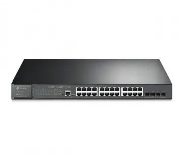 TP-Link 24-portni Gigabit JetStream PoE Switch 4 1G SFP - Umag