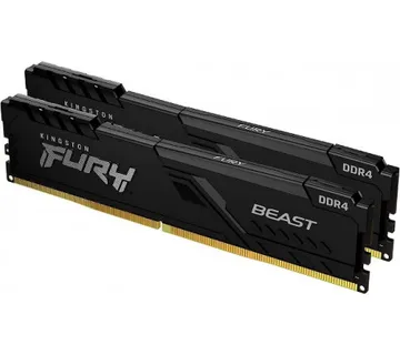 Kingston DDR4 32GB, 3200MHz, (2x16GB), FURY Beast - Umag