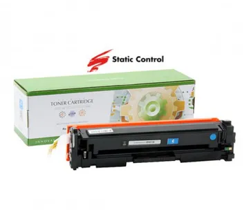 Toner Static Control HP Canon CF411A Cyan - Umag