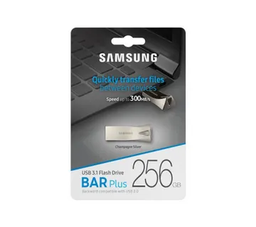 SAMSUNG BAR PLUS 256GB Champagne Silver - Umag