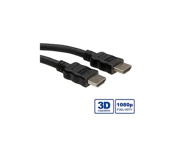 Roline HDMI kabel sa mrežom, HDMI M - HDMI M, 5.0m - Umag