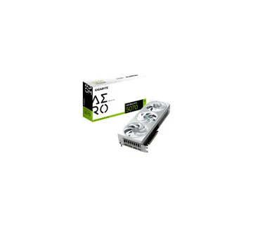 GIGABYTE Video Card NVIDIA GeForce RTX 5070 AERO OC 12G (12GB GDDR7/192bit, PCI-E 5.0, Recommended P - cover
