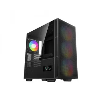 DeepCool CH560 Digital, E-ATX, ARGB, LCD, kaljeno staklo - Umag