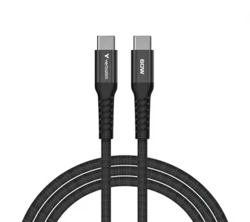 Verbatim Sync &amp; Charge Magnetic kabel USB-C na USB-C, M/M, 60W PD3.0/QC3.0, crni, 1.2m - Umag