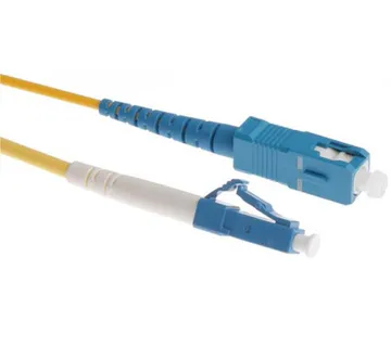 NFO Patch cord, LC UPC-SC UPC, Singlemode 9 125, G.657A2, Simplex, 1m - Umag