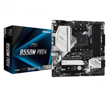 Asrock AMD AM4 B550M PRO4 - Umag