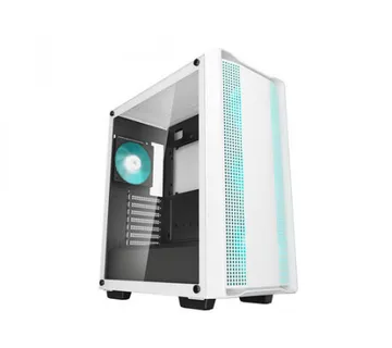 DeepCool CC560 WH V2, ATX, LED, kaljeno staklo - Umag