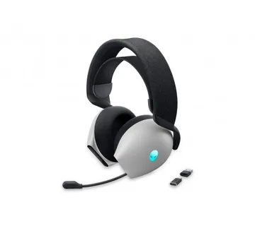 Dell Alienware Dual Mode Wireless Gaming Headset - AW720H (Lunar Light) - Umag