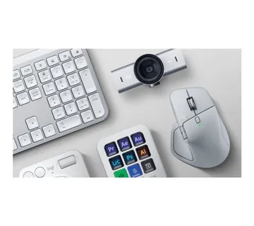 LOGI MX Master 4 Mouse Pale Grey - Umag