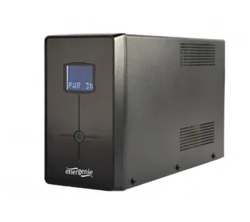 Gembird UPS with USB and LCD display, 2000 VA, black - Umag