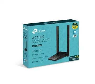 TP-Link AC1300 Dual Antennas High-Gain Wireless USB Adapter - Umag