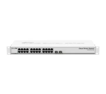 MikroTik 24 Port 1GbE 2x 10G SFP Cloud Smart Switch - Umag