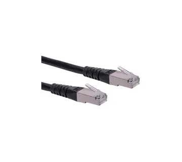 Roline S/FTP (PiMF) Cat.6 mrežni kabel oklopljeni, 3.0m, crni - Umag