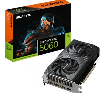GIGABYTE GeForce RTX 5060 WINDFORCE MAX OC 8G NVIDIA 8 GB GDDR7 - Umag