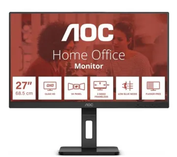 AOC LCD 27" QHD, 4ms, 16:9, DP - Umag