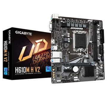 Gigabyte MB H610M H V2 DDR5, S.1700, 2xDDR5/5600, PCIe 4.0, G-LAN, VGA/HDMI, mATX - Umag