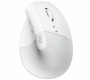 Logitech Lift, ergonomski miš, bijeli - Umag