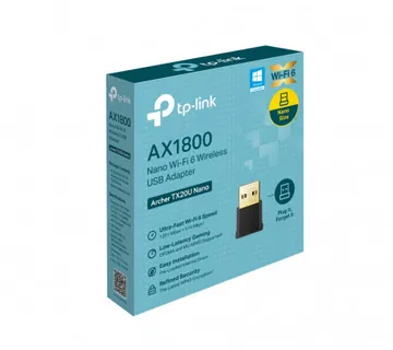 AX1800 Nano Dual Band Wi-Fi 6 USB Adapter - Umag