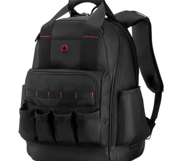 Wenger ruksak Tool Backpack Advanced sa pretincom za alat (bez alata) i prijenosnik do 16", crni - Umag