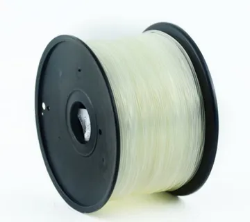 Gembird PLA filament for 3D printer, Transparent 1.75 mm, 1 kg - Umag