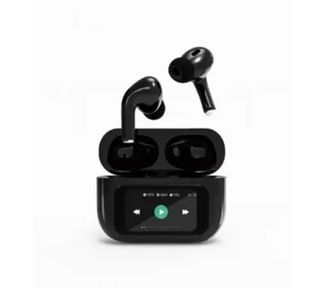 Gembird BT TWS in-ears with LCD display and Active Noise Cancelling, Black - Umag