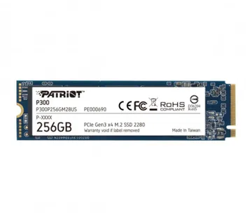 Patriot SSD P300 R1700/W1100, 256GB, M.2 NVMe - Umag