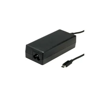 Roline USB-C strujni adapter, utor za 3-pinski kabel ("Mickey Mouse"), 65W - Umag