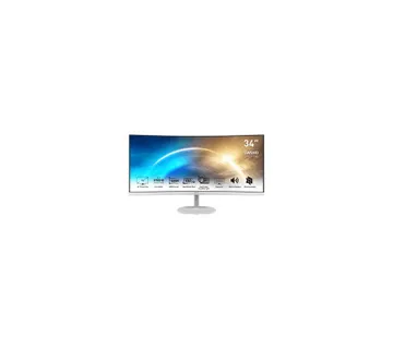 MSI PRO MP341CQW, VA, Curved 34", 3440 x 1440 (UWQHD), 100Hz, 4ms (GTG Min.) / 1ms MPRT, FreeSync, 2 - cover