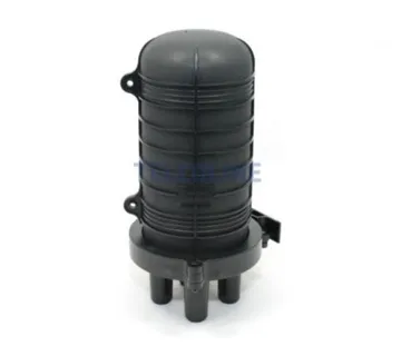 NFO Splice Closure 3 round entries, 1 oval, 6 trays, Height 300 mm, Pole and Wall mount - Umag