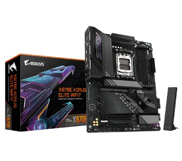 Gigabyte MB X870E AORUS ELITE WIFI7, S.AM5, 4xDDR5/8000(OC), PCIe 5.0, 2.5G-LAN, HDMI, USB4, WiFi, ATX - Umag