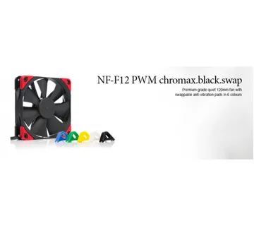 Noctua NF-F12 PWM chromax.black.swap - Umag