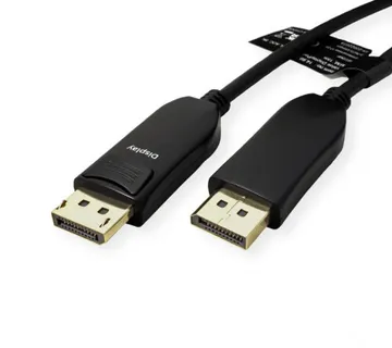 Roline VALUE DisplayPort kabel v1.4 (AOC), M/M, 20m, crni - Umag