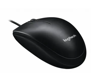 Logitech M100 žičani optički miš, tamnosiva - Umag